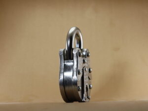Nadeem Round iron Pad Lock 5.7cm with three keys