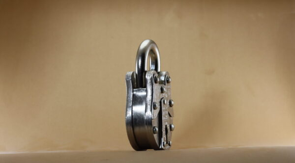 Nadeem Round iron Pad Lock 5.7cm with three keys