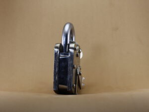 National Triple Plate 6.4cm iron Pad Lock with Three keys