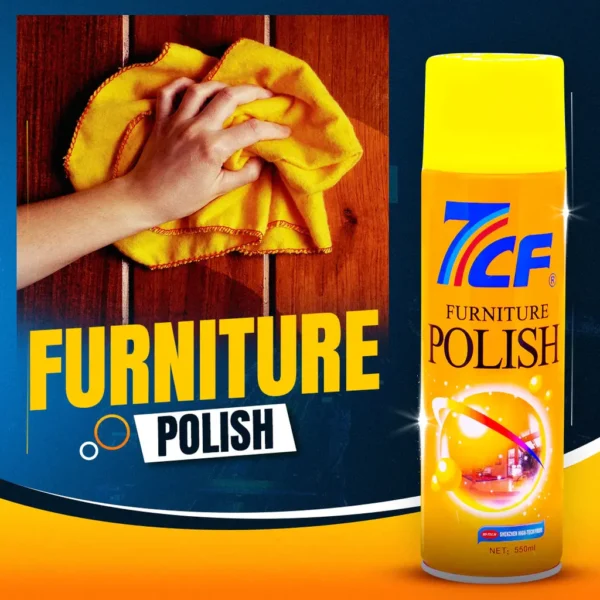 7Cf Furniture Spray Shine Polish - 550Ml