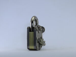 AHS Triple Plate Brass Pad Lock 5cm with Three keys