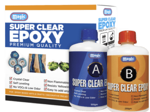 Magic® Super Clear Epoxy Resin - Premium Quality - Crystal Clear - 750gm