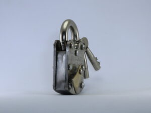 Muhafiz Double Plate iron Pad Lock 5cm with Three keys