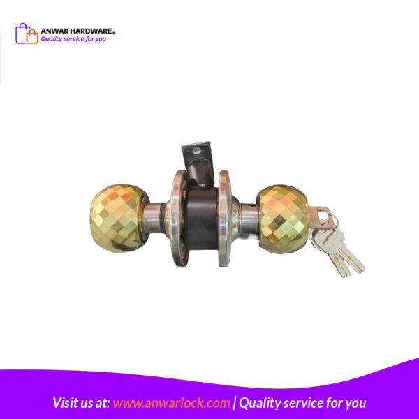 WHS 102_AC/BP Round Door lock - Image 3