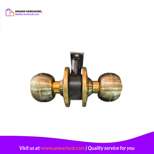WHS 790_AB/BP Round Door lock - Image 2