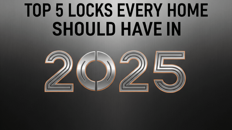 🔒 Top 5 Locks Every Home Should Have in 2025